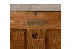 c1926 Swedish Grace birch marble chest of drawers - 3470791
