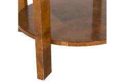 c1930 Swedish Art Deco side table w Geometric design - 3451718