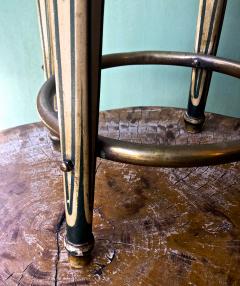 charming painted wood french 1920 art deco high stool - 1126709