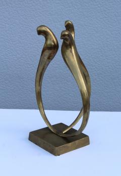 dolbi cashier 1980s Dolbi Cashier Brass Modern Sculpture - 1060447