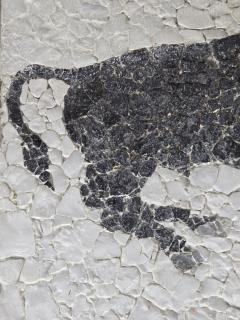 eduardo alvarado 1950s Eduardo Alvarado Mexican Mosaic Banderillero Rosewood Table Castillo Taxco - 4647634