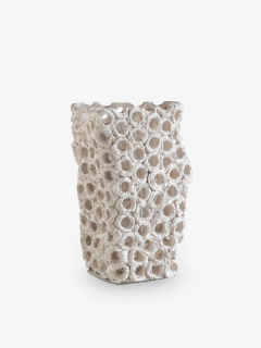 gilles caffier ORGANIC FORM VASE WITH EXTRA LARGE PIERCINGS - 3647423