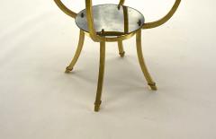 gold leaf superb 2 tier dinning table - 1506288