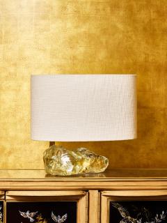 imposing Rough Edge Glass Table Lamp - 4753741