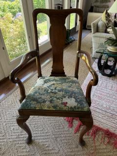james parkinson Antique Georgian armchair by James Parkinson with new Scalamandre fabric - 4177294