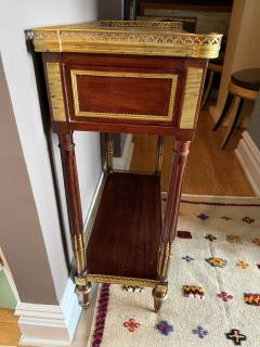 jean baptiste vassou Louis XVI console dessert signed - 4161205