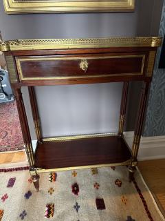 jean baptiste vassou Louis XVI console dessert signed - 4161207