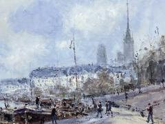 jean dubord Rouen on the Seine  - 3014832