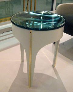 ma 39s Custom Ivory Magnifying Lens End Table - 498311