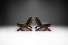 marco comolli Marco Comolli CP1 Lounge Chairs for ICF De Padova Italy 1960s - 3006983