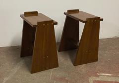 modernist pair of side table - 2066818