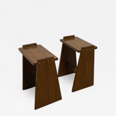 modernist pair of side table - 2068811