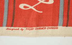 pipsan saarinen Rare printed fabric by Pipsan Saarinen Swanson for Goodall Fabrics - 831936