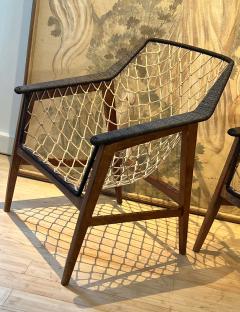 rarest cool easy fifties lounge rope net chairs - 2688187
