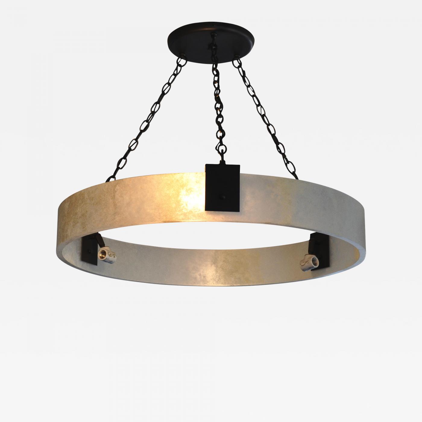 modern alabaster chandelier