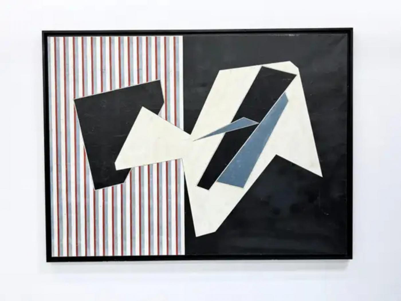 Lithographie Originale Signée Et Numérotée Alain Le Yaouanc - Art Abstrait Des Années 1970