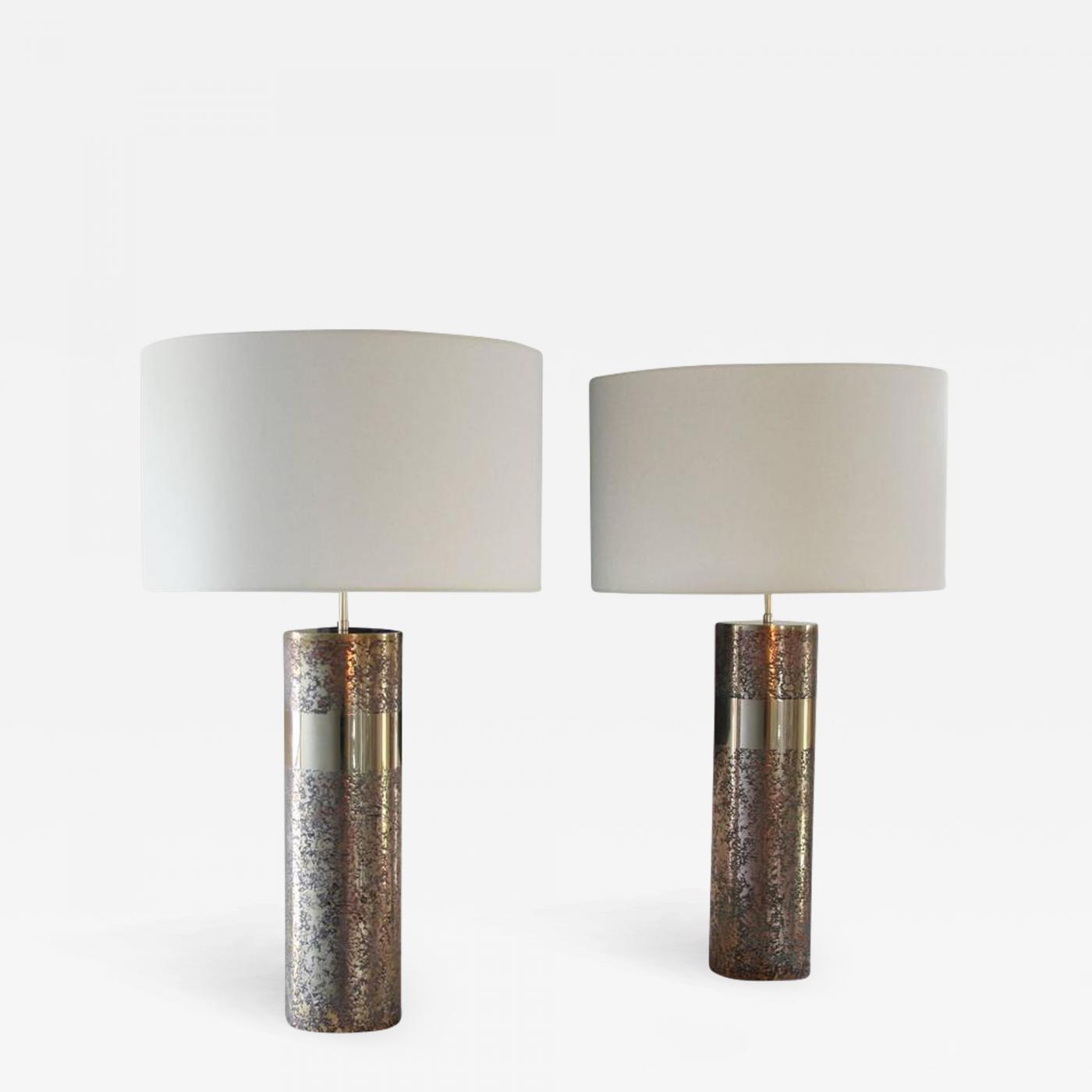 Arriau Round Etched Brass Table Lamp Patinated Model Aban By Listings Furniture Lighting Table Lamps Arriau Round Etched Brass