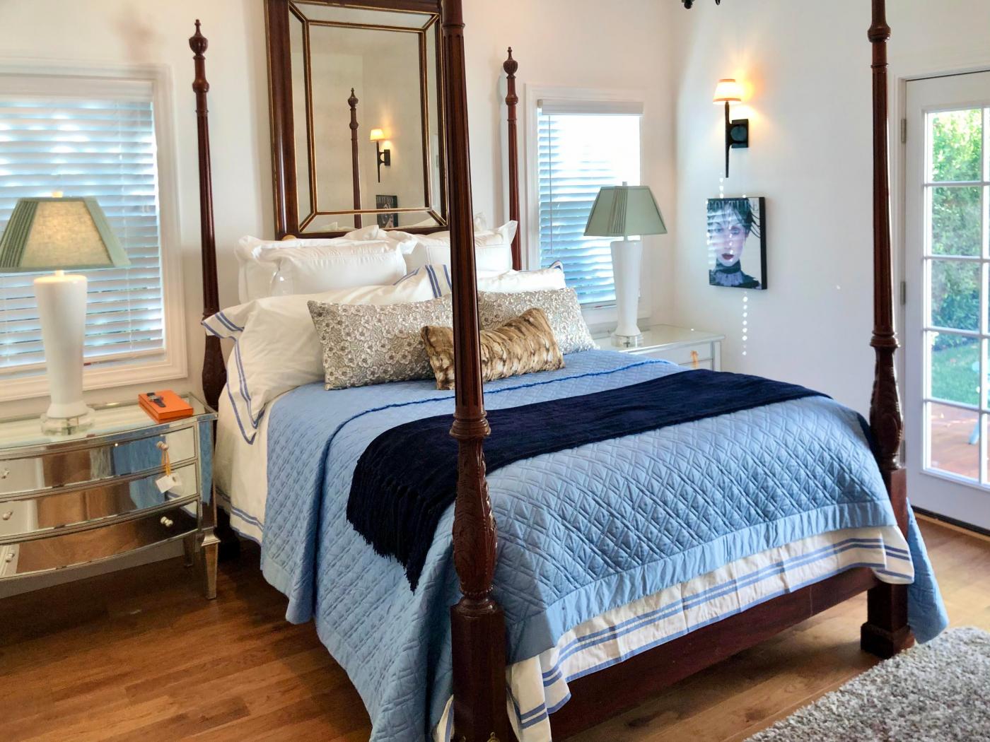 Baker Furniture Company Baker Furniture Company Mahogany Four Poster