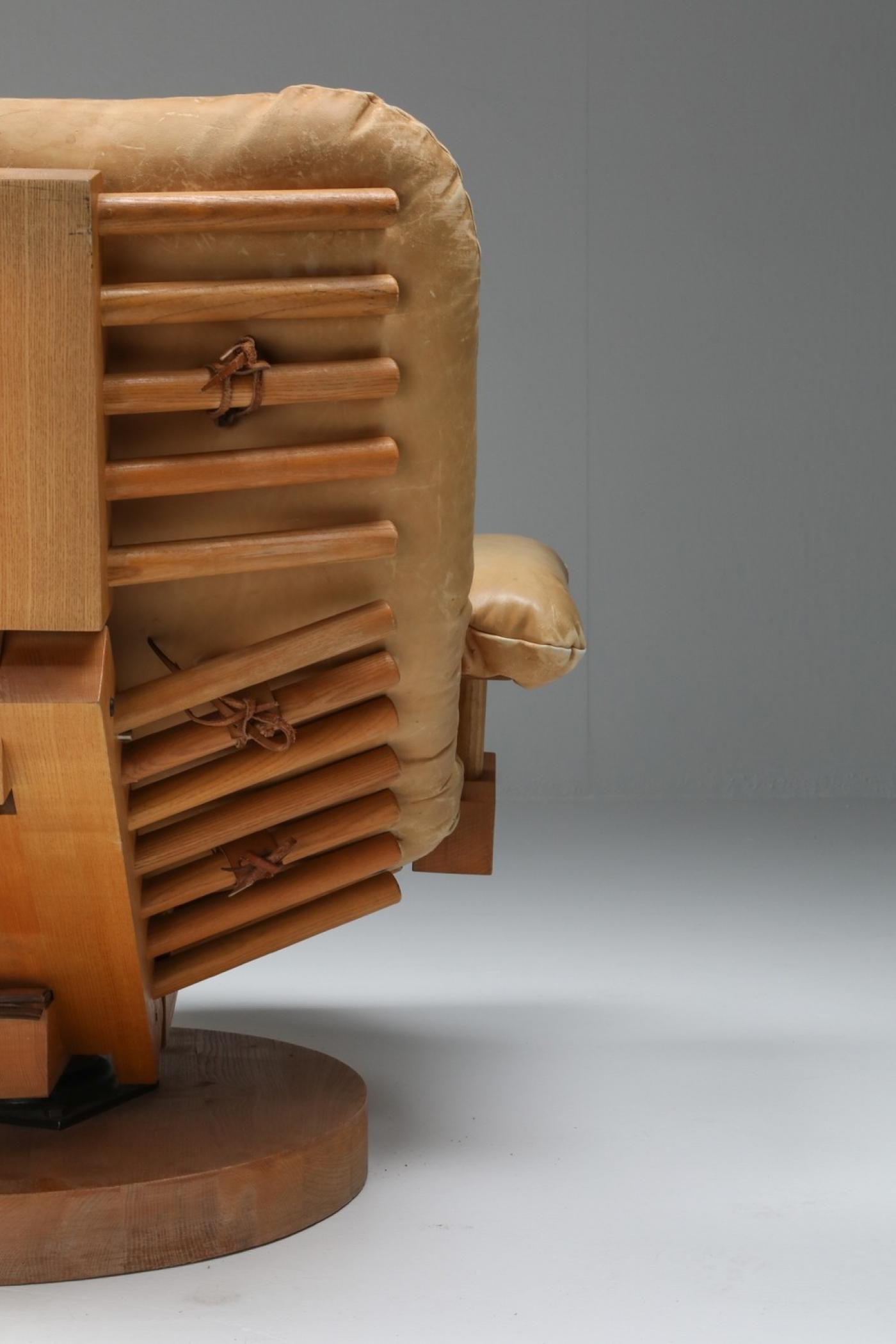 Blaha Postmodern 'Koala' lounge chair by O.F. Blaha 1960s