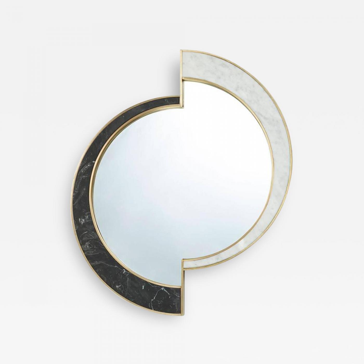 half moon mirror