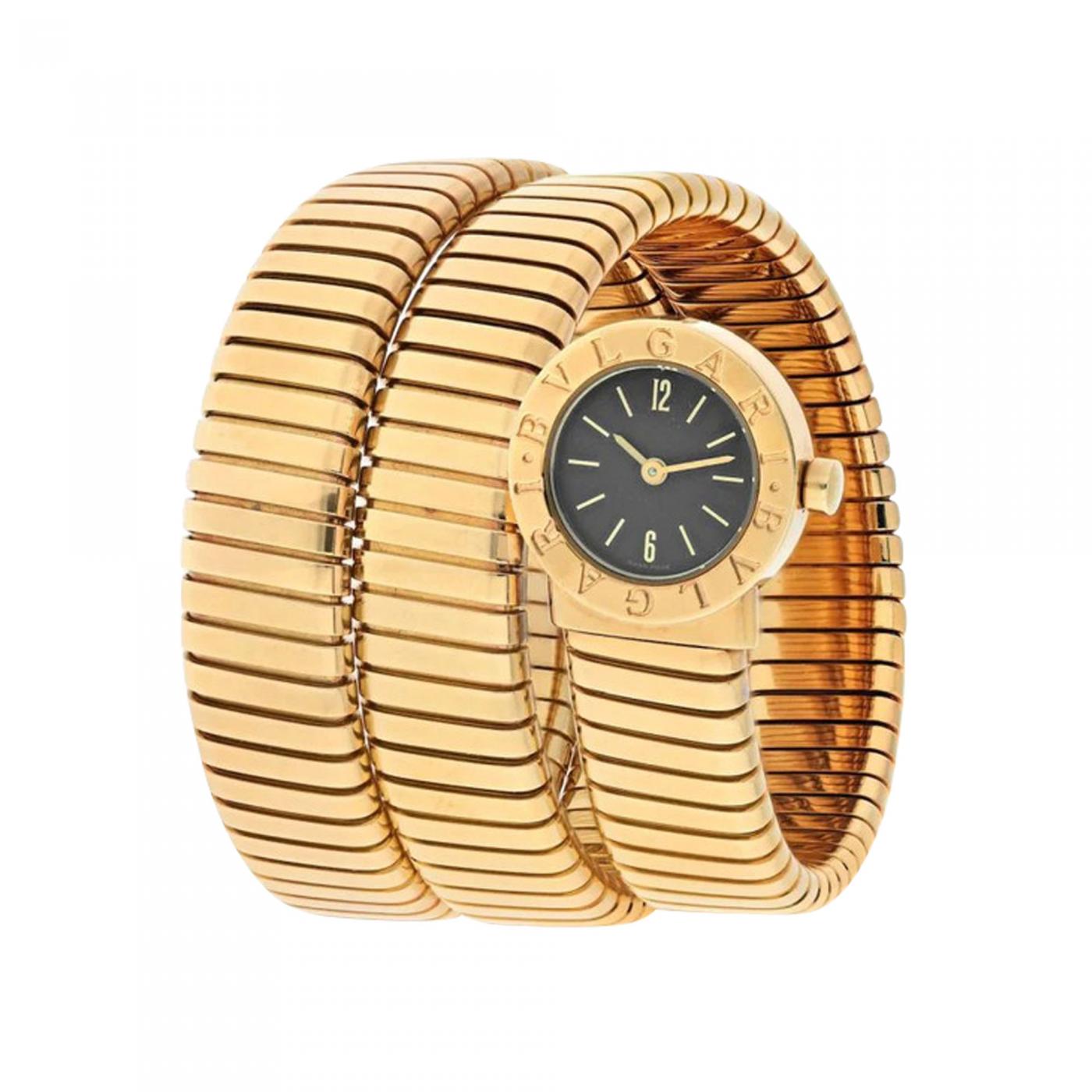 Bvlgari 18k outlet gold watch