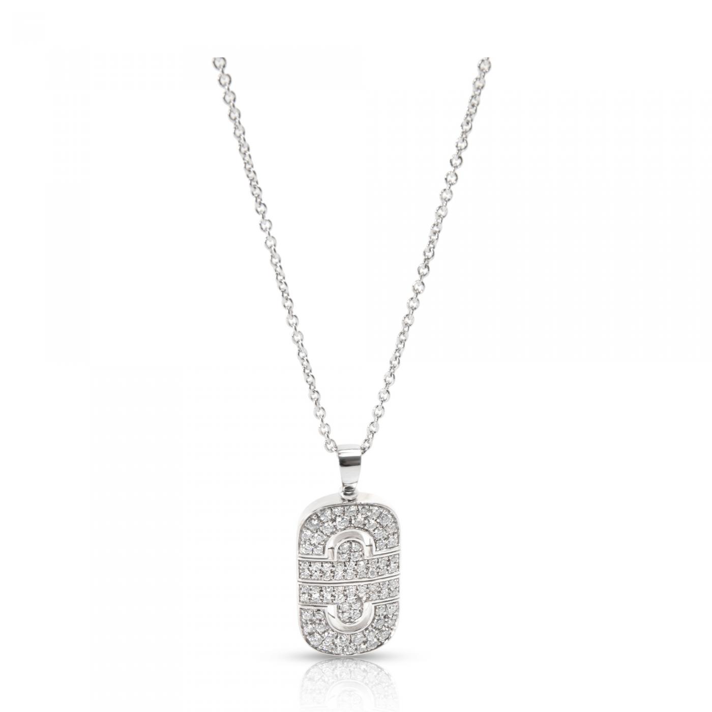 bvlgari parentesi diamond necklace