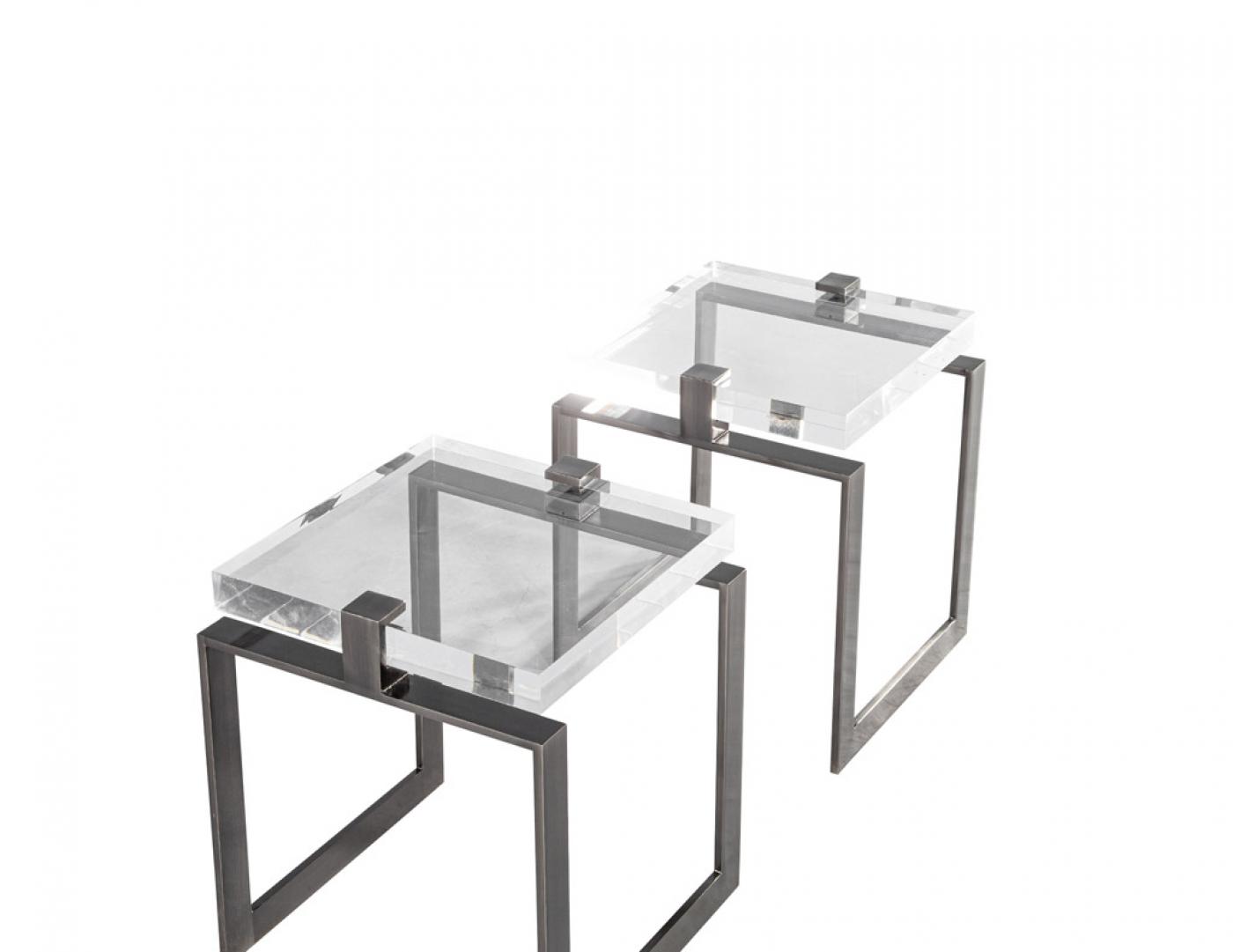 Carrocel Interiors - Modern Acrylic Accent Tables