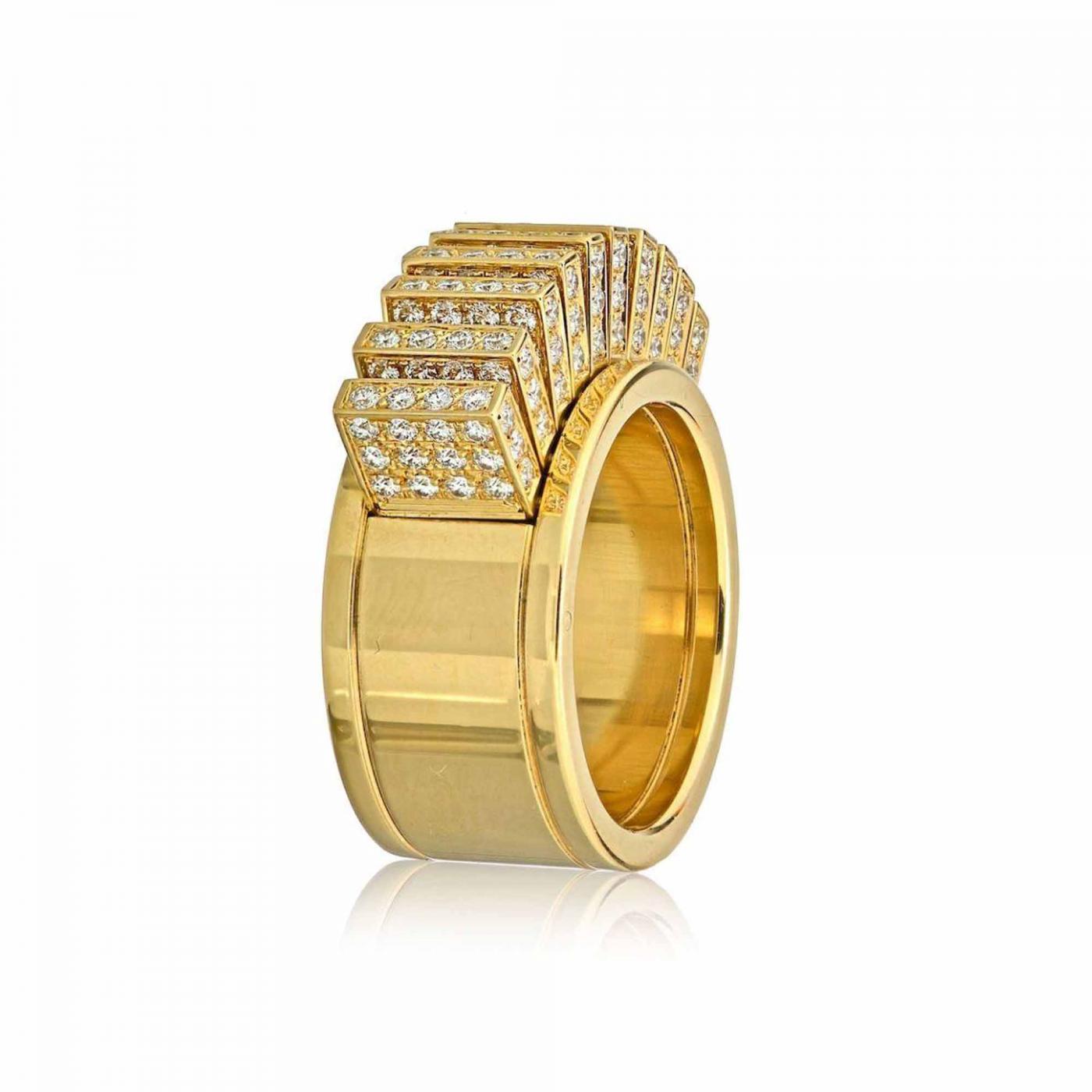 CRB4094800 - Juste un Clou ring - Rose gold, diamonds - Cartier