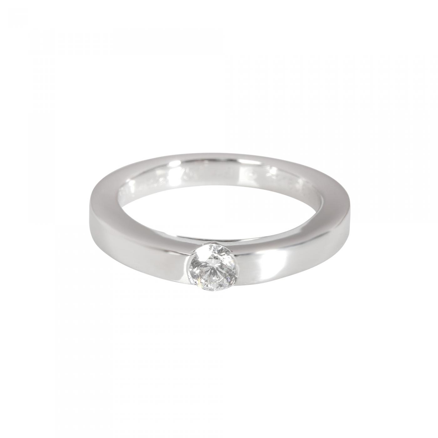 Cartier - Cartier Diamond Solitaire Ring in Platinum GIA Certified G VVS1  0.21 CT