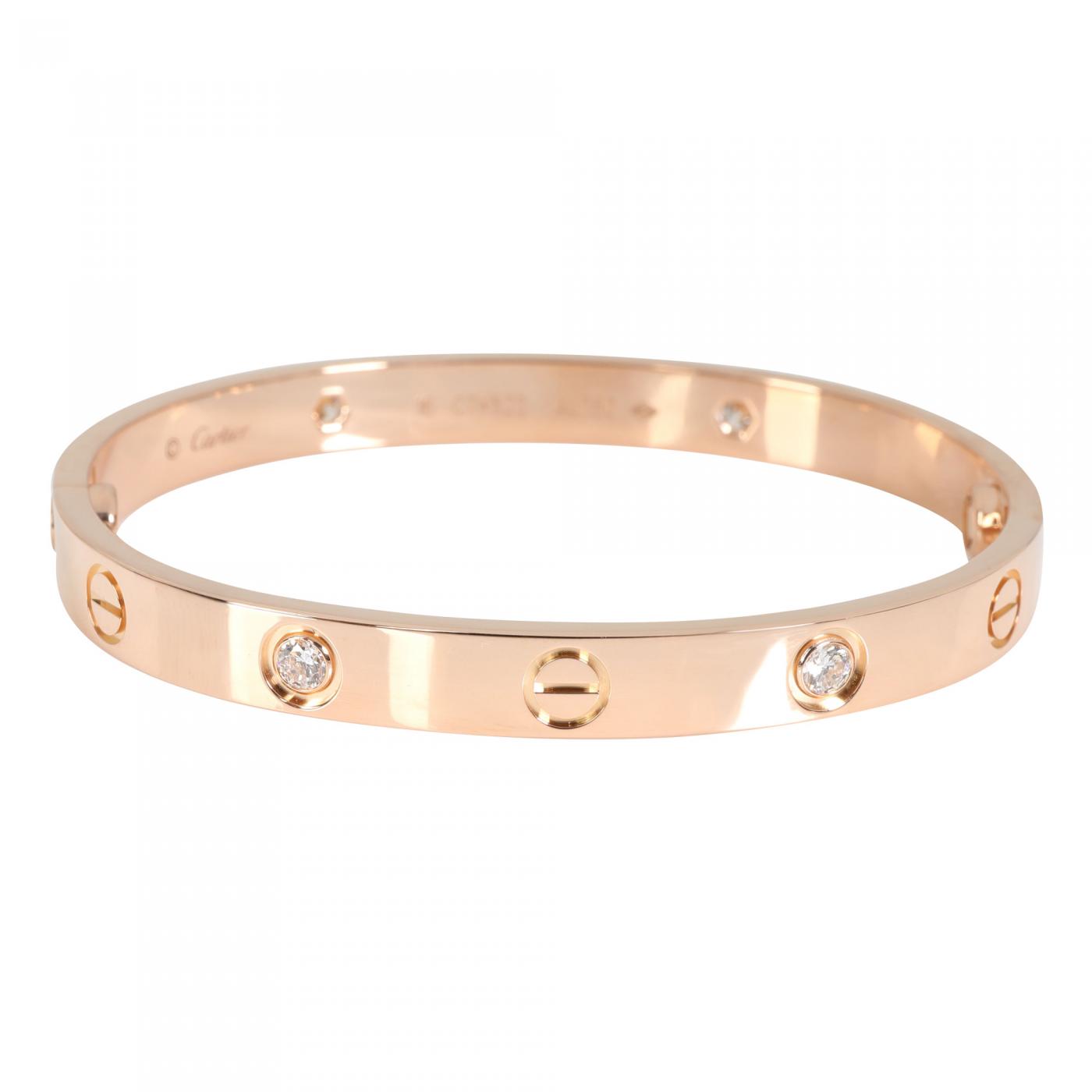 cartier love diamond bracelet