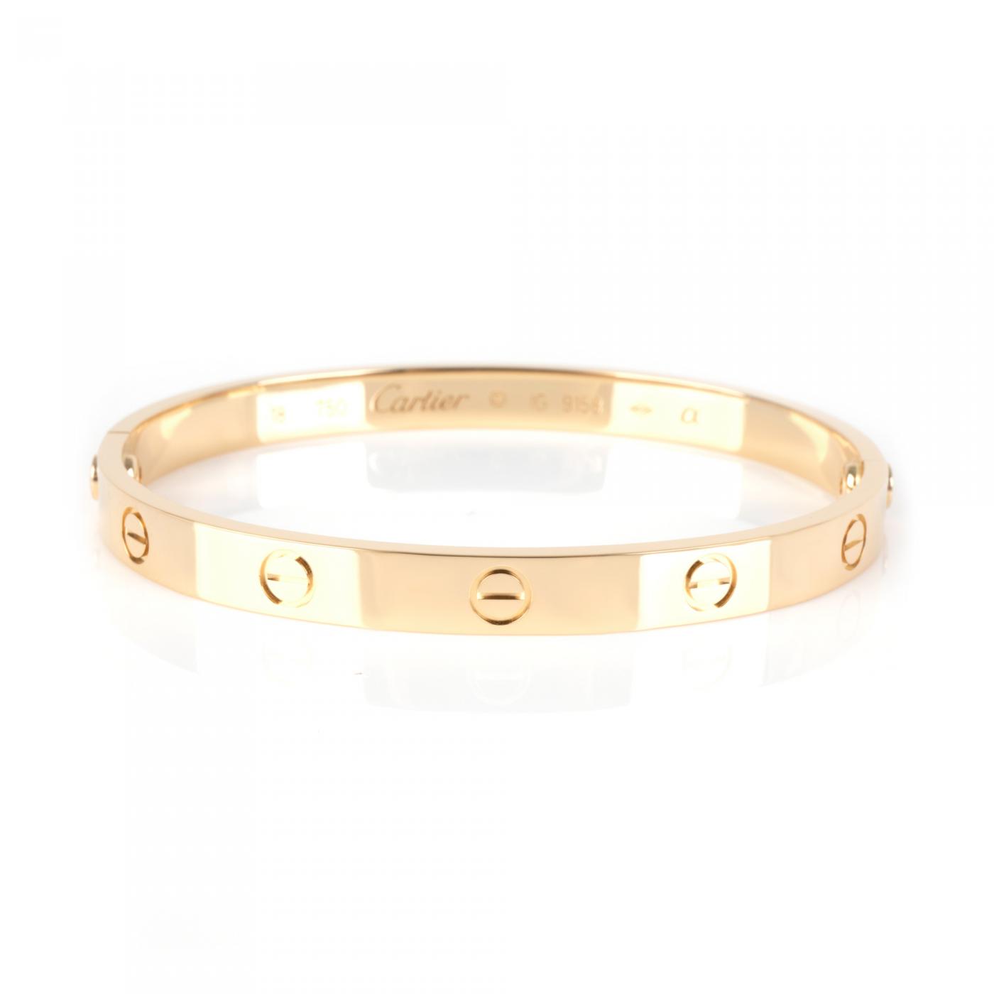 cartier love cuff size 18