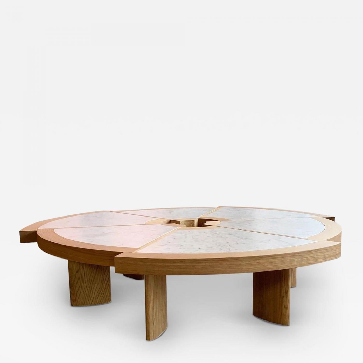 Charlotte Perriand 529 Rio Table in Carrara Marble by Cassina
