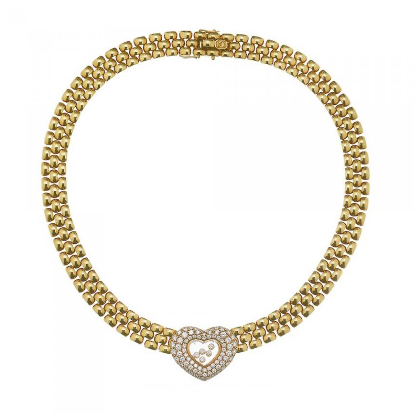 Chopard Happy Diamonds Icons Rose Gold Pendant – H&H Jewels