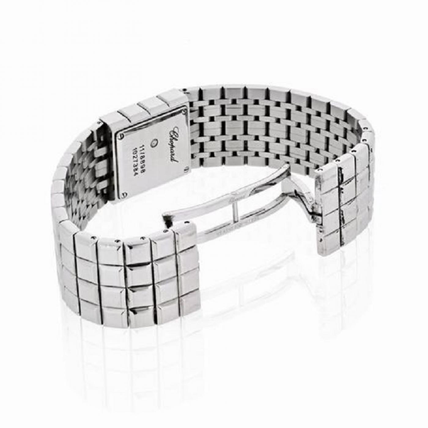 Chopard - CHOPARD STAINLESS STEEL ICE CUBE WATCH