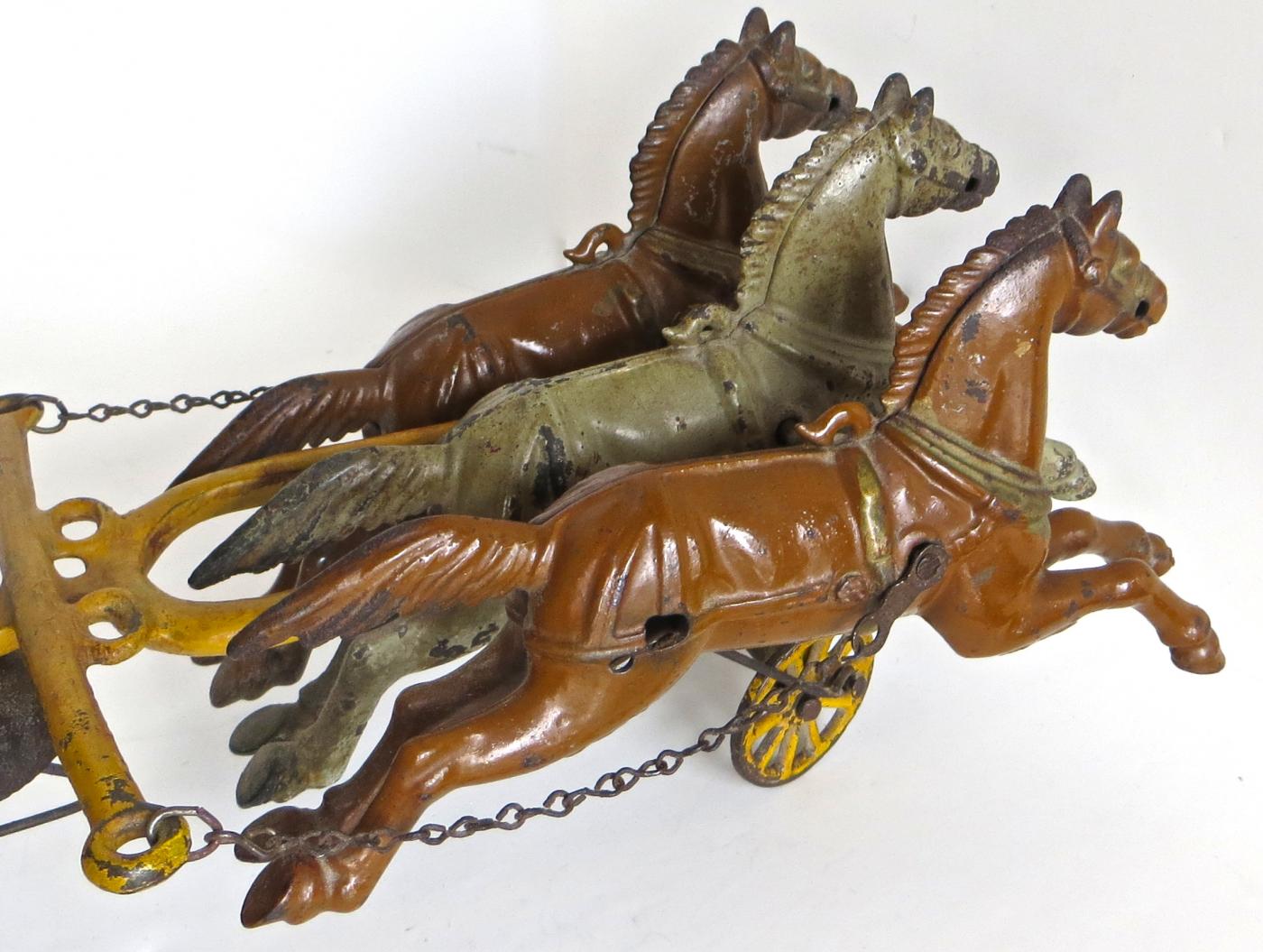 Dent Hardware Company Dent Oversized Hook and Ladder Fire Truck 27"