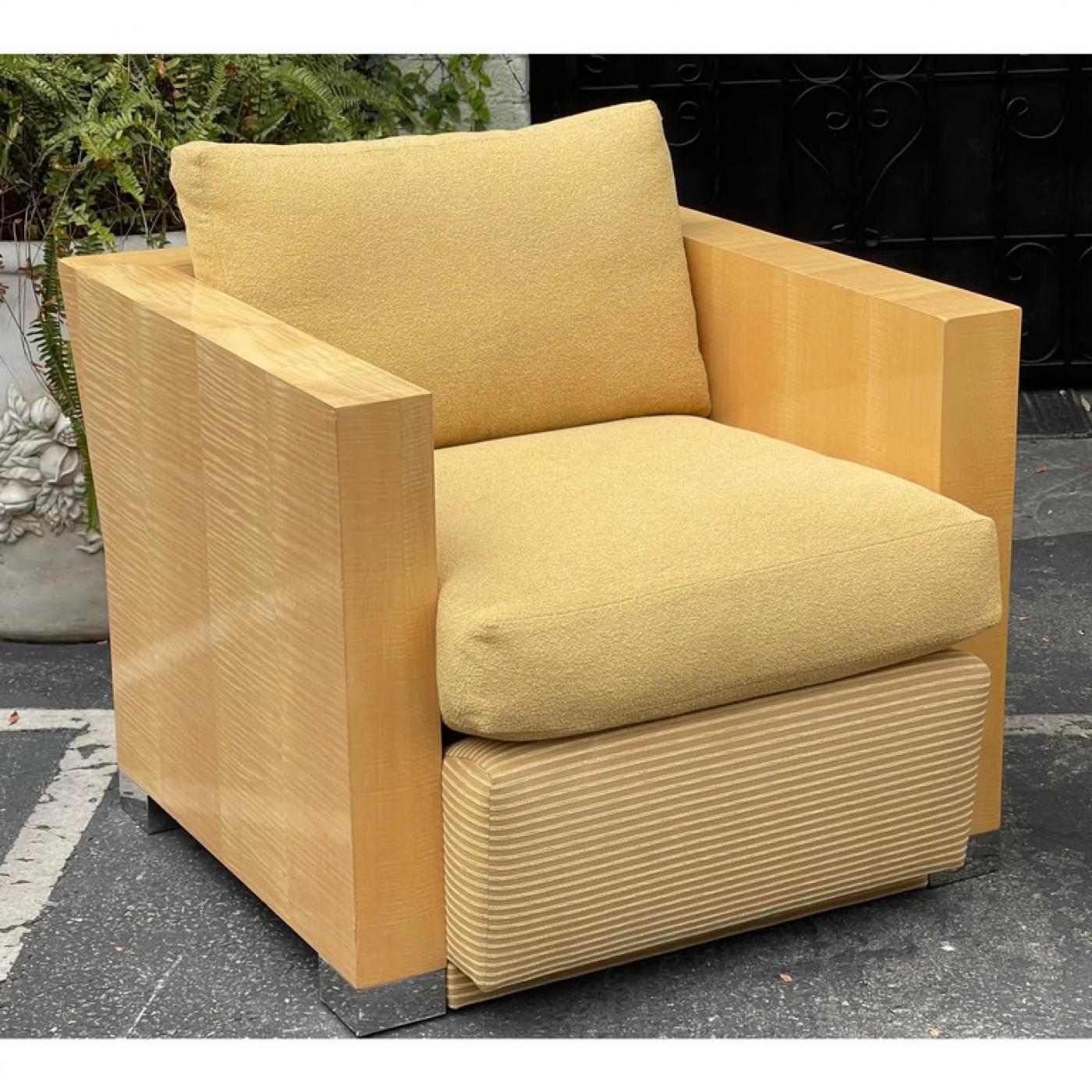 Donghia Modern Donghia Art Deco Style Club Chair