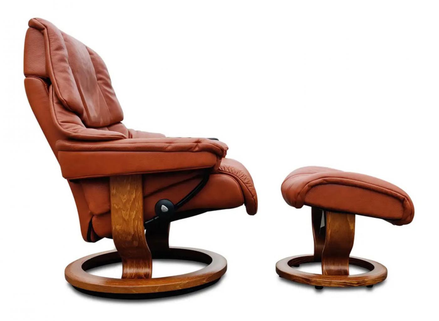 Ekornes Stressless Medium Ekornes Stressless Reno Brown Leather