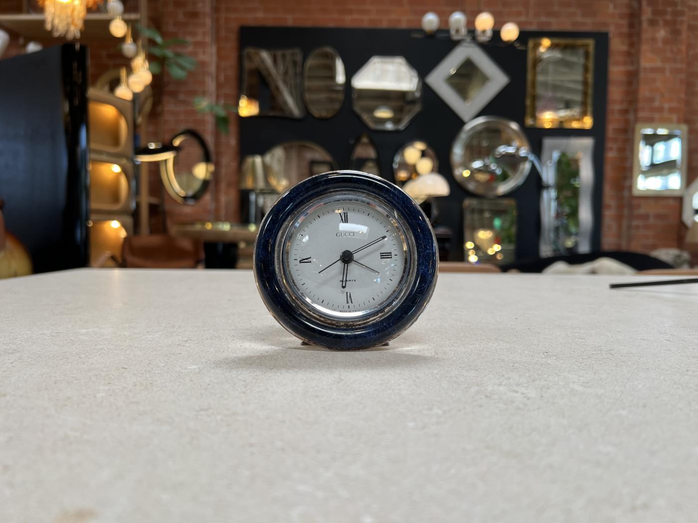 Gucci Vintage Gucci Desk Clock 1980s