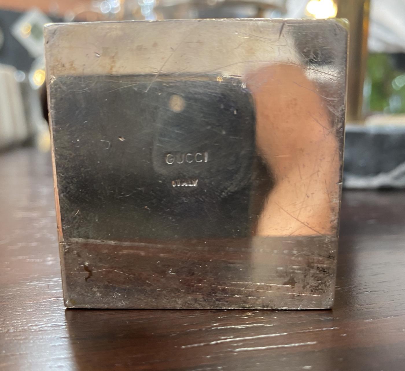 Gucci vintage gucci lighter signed made in italy 1970s