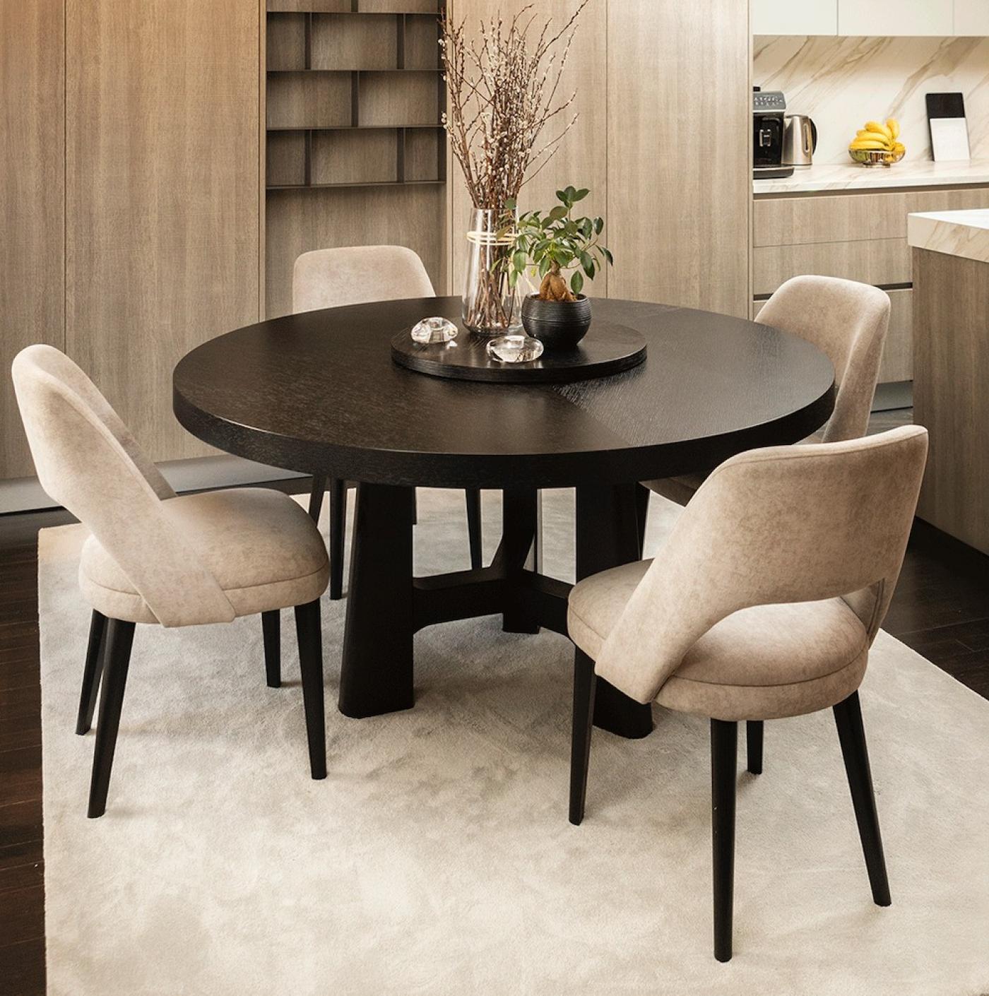 HAMILTON CONTE RAFAELA ROUND DINING TABLE