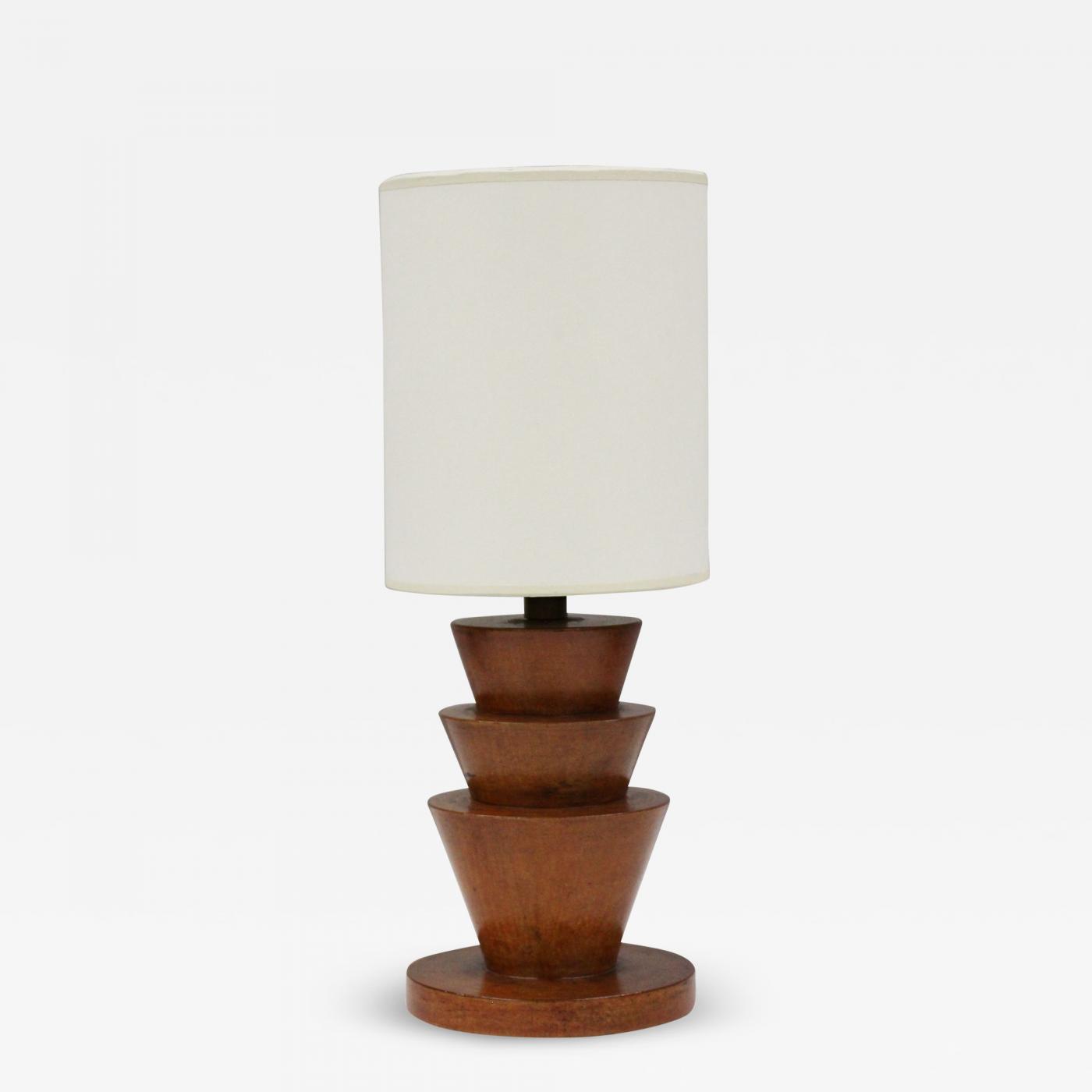 HEW - Oak Wood Table Lamp