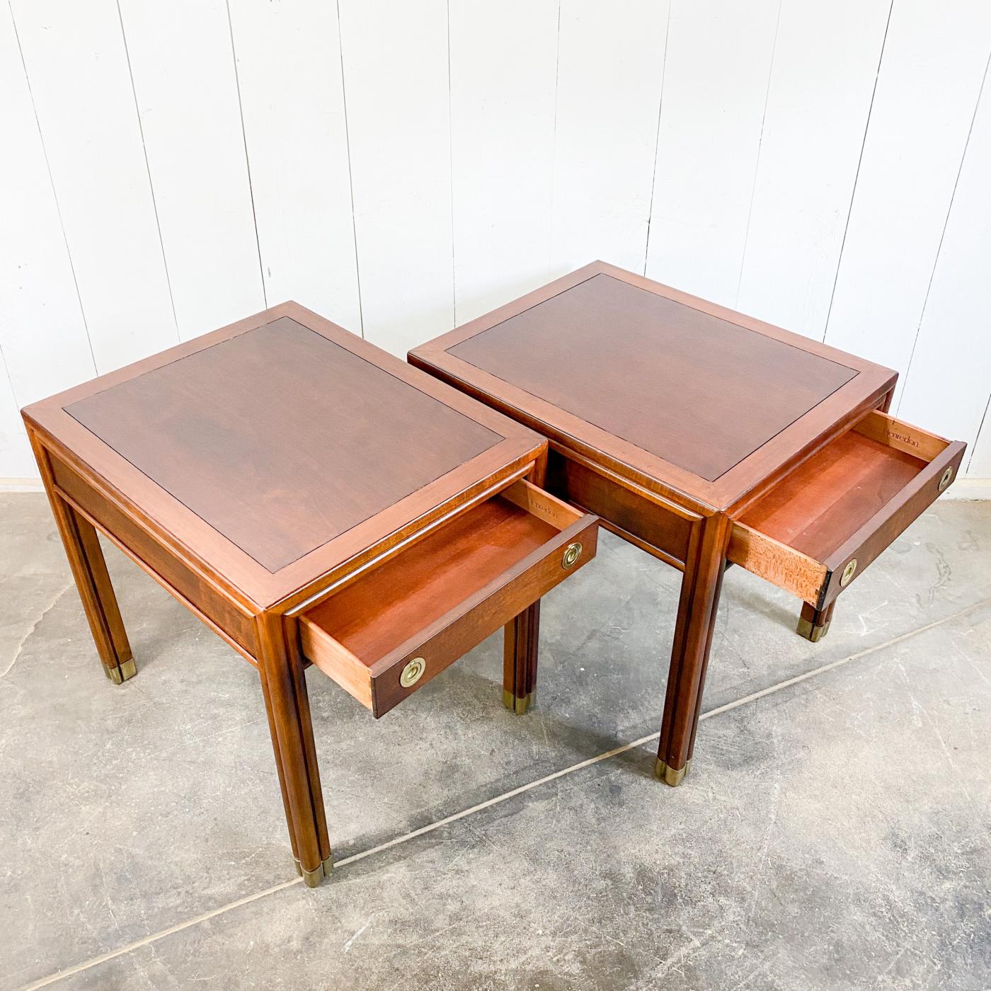 Henredon Furniture Pair of Henredon Nightstands 1970s