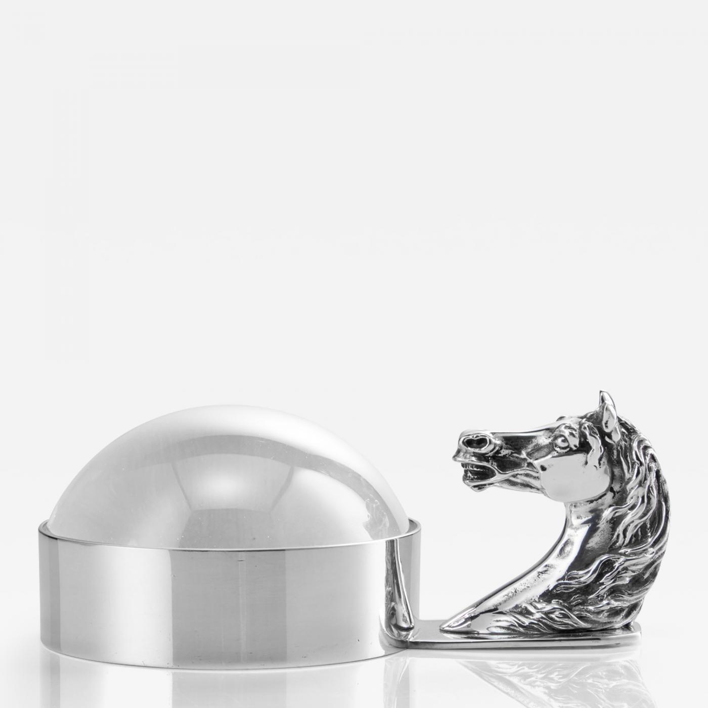 Hermès - Mid 20th Century Hermes Horse Head Magnifying Glass