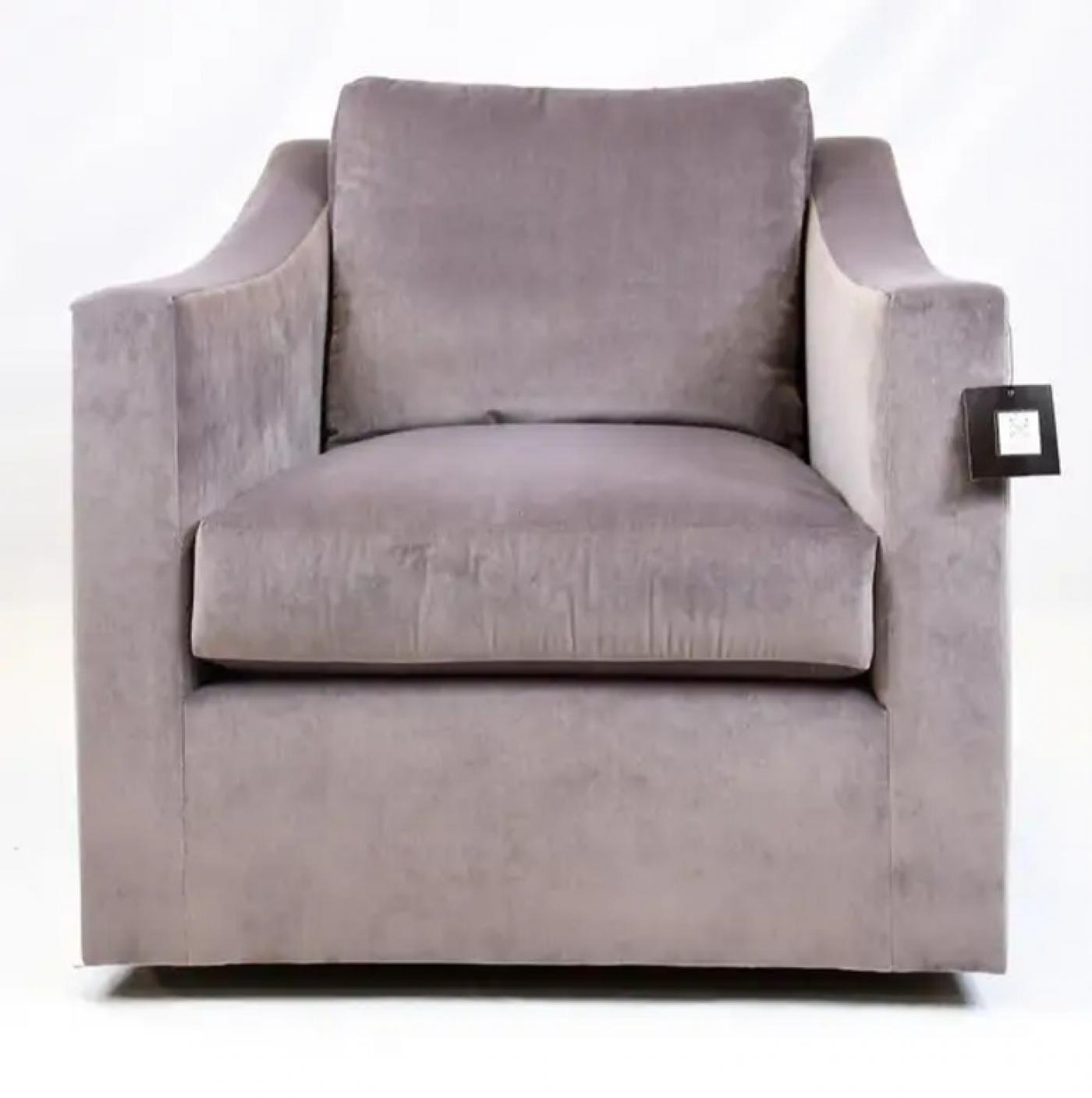 Iconic Design Gallery Le Jeune Upholstery Lacey Swivel Lounge Chair