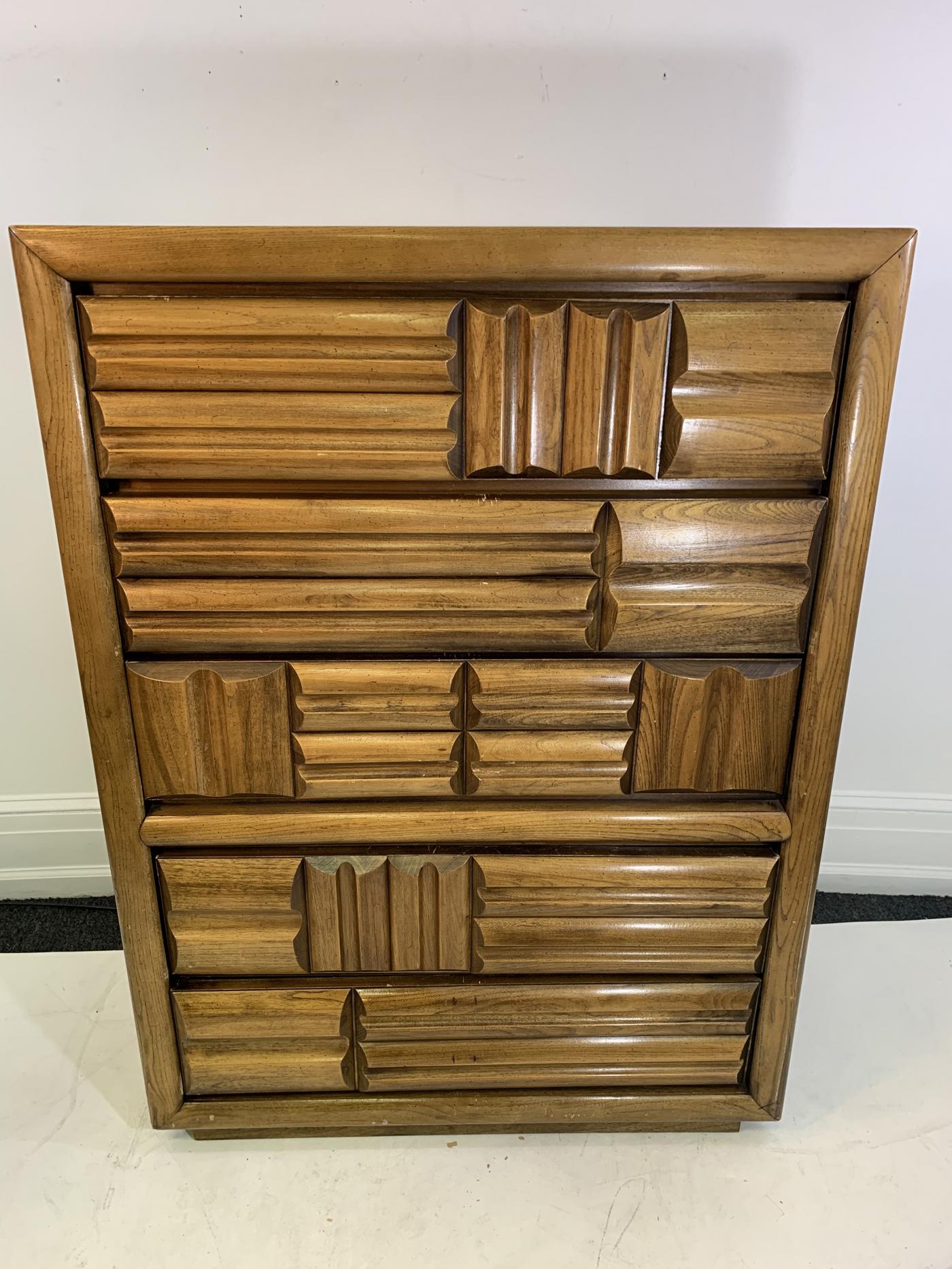 Lane Furniture LANE BRUTALIST CHEST OF DRAWERS