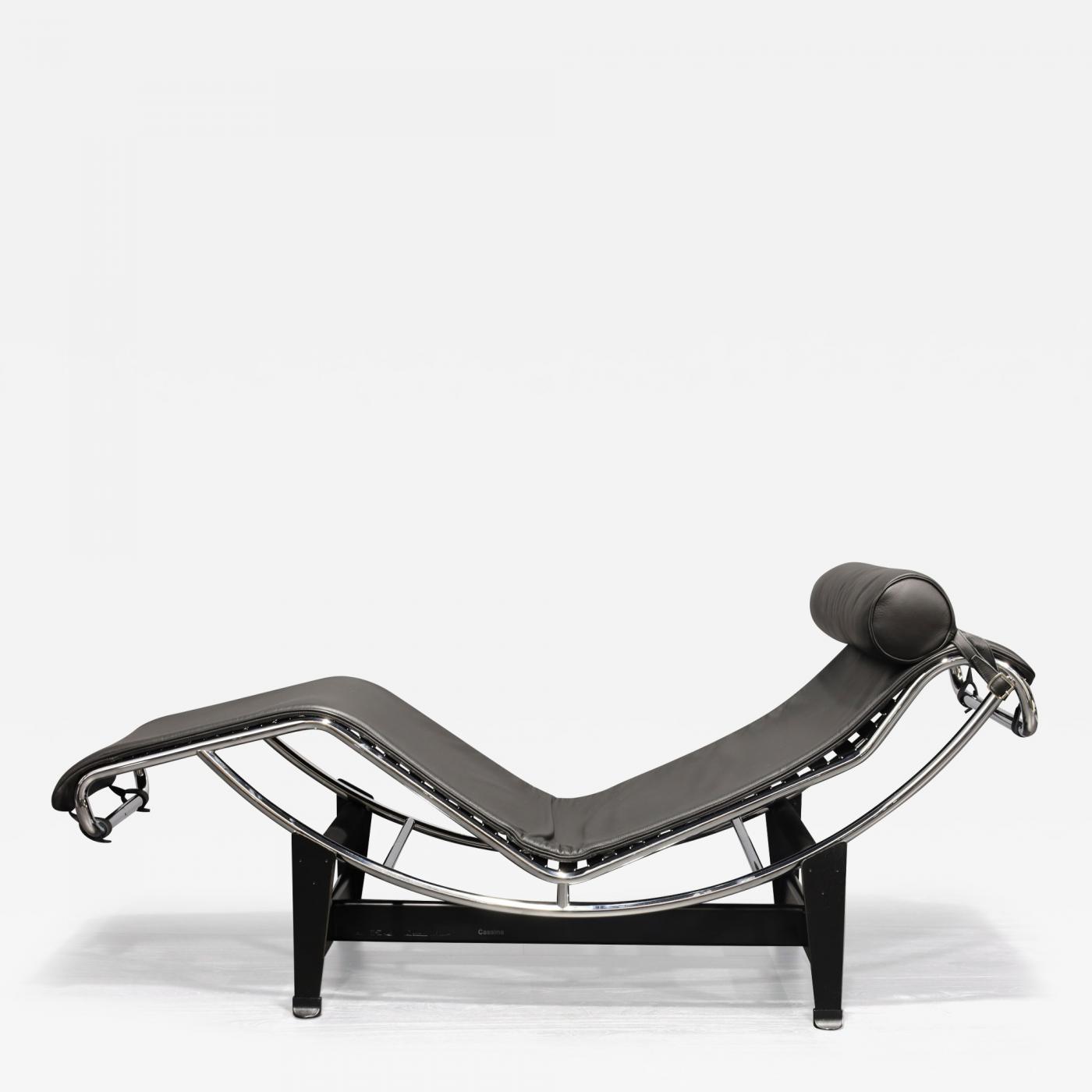 Charlotte Perriand for LeCorbusier LC4 Chaise Lounge by Cassina