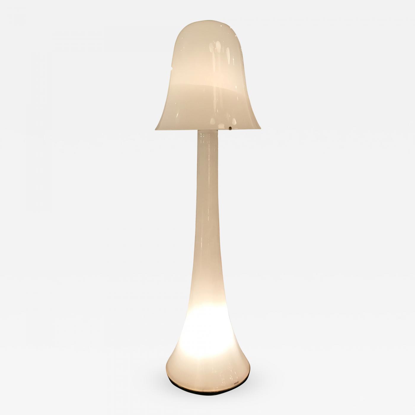 Mazzega Murano Hand Blown All Glass Modernist Lit Floor Listings Furniture Lighting Floor Lamps