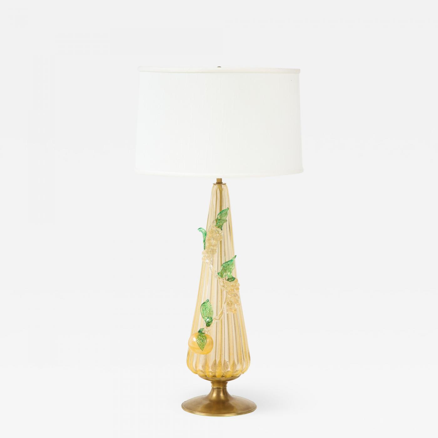 Murano Glass Sommerso 1960 S Murano Glass Table Lamp