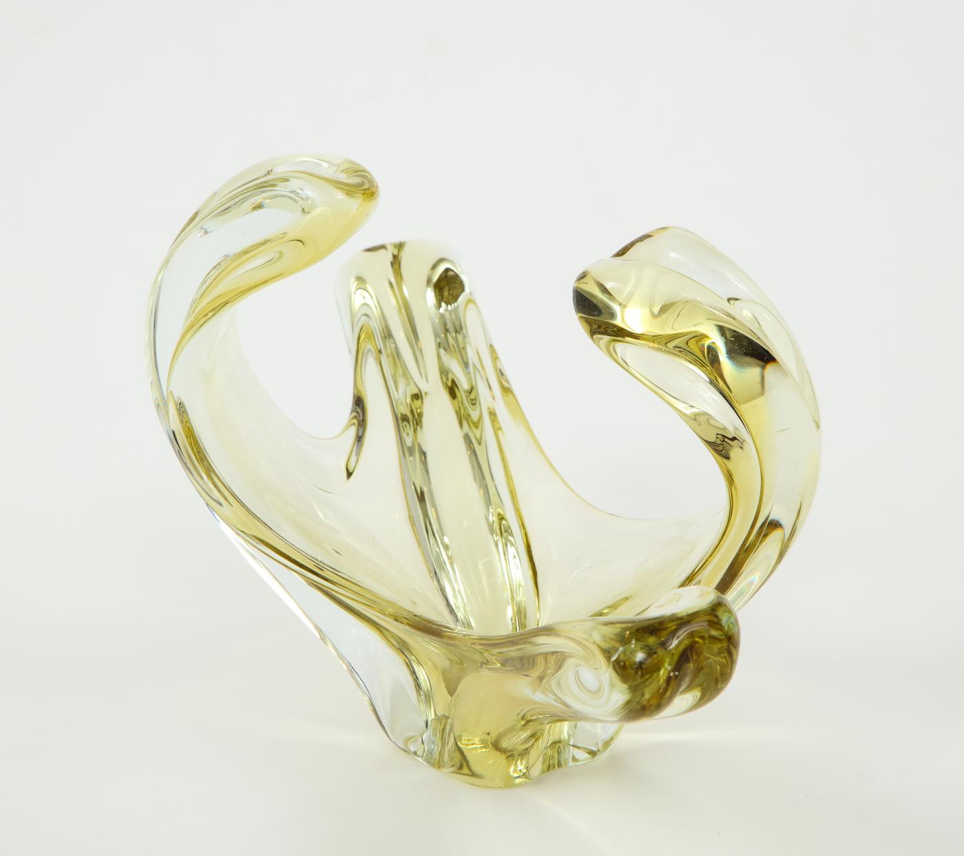 Murano Luxury Glass (MGL) - Yellow Sapphire Murano Splash Vessel