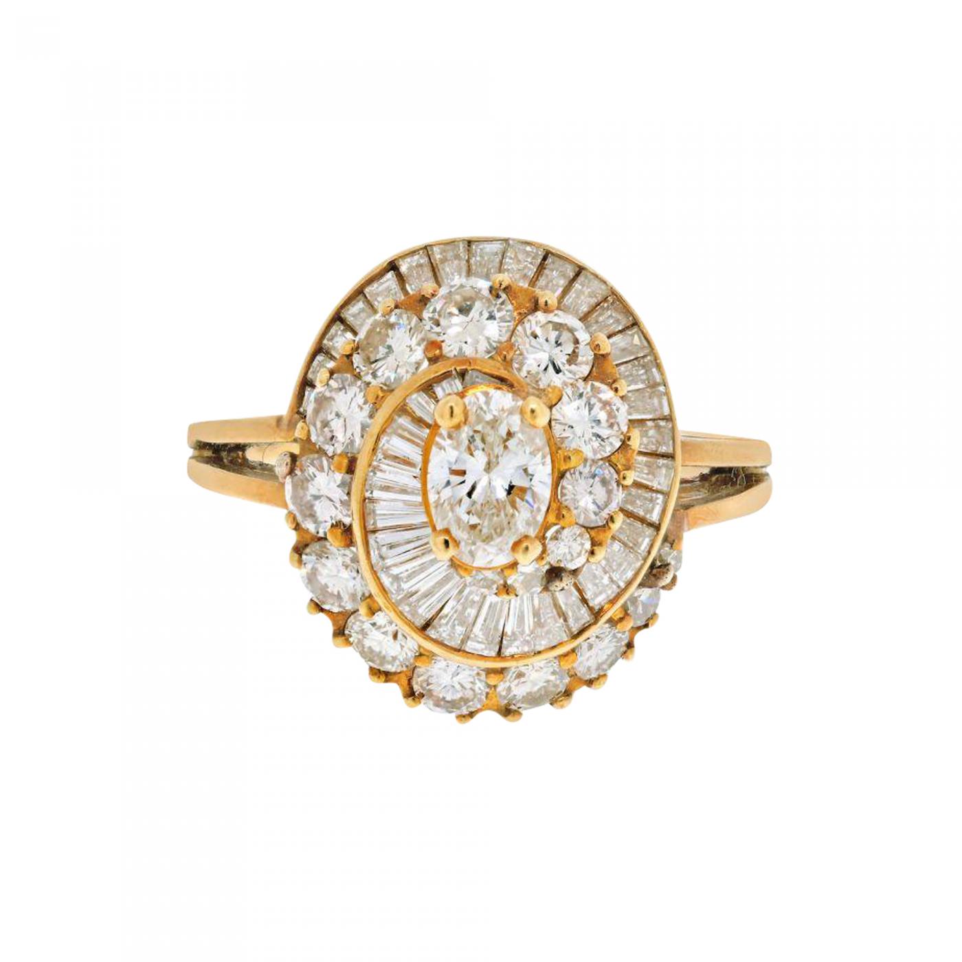 Oscar Heyman Sapphire and Diamond Ring – Huffords Jewelry